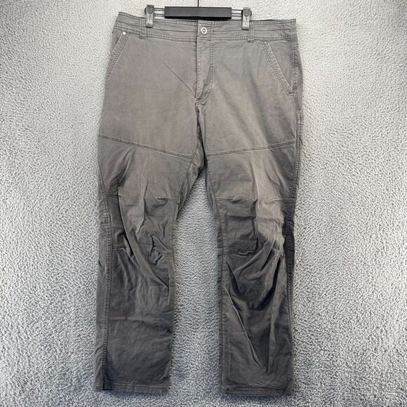 Kuhl Pants Men's 38x32 Gray Carpenter Generatr Hiking Faded Outdoor Work Whisker - Picture 1 of 11